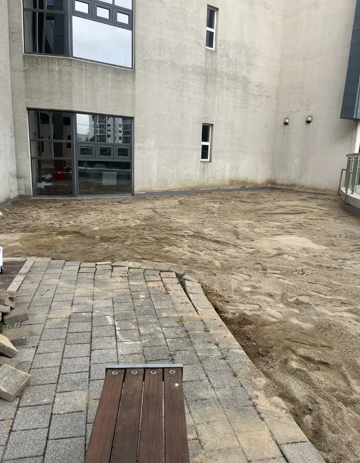 보도블럭 물고임 보수 시공사례